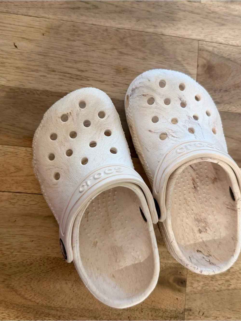 CROCS Kids Classic Clog in Marbled Watercolor